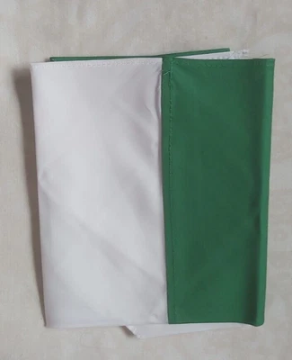 £2.95 • Buy Boy Scout Cub Scout & Girl Guide Necker Neckerchief Half Green White 100% Cotton
