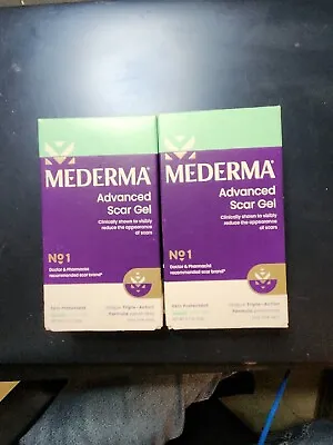 2-BOXS !!! Mederma Advanced Scar Gel - 0.7oz. FREE SHIPPING 🚢.  • $15.99