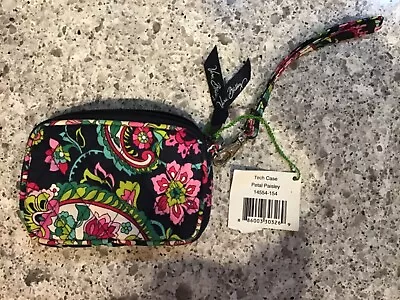 Vera Bradley Petal Paisley Wristlet Wallet Tech Case NWT • $14