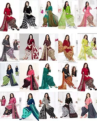 Traditional Unstitched Salwar Kameez Suit Heavy Rayon Latest Wear BD3657 • £20.22