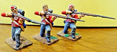 Heritage Miniatures- Napoleonic Wars - 3 X British 27th  Wounded Kneeling Firing • £24.95