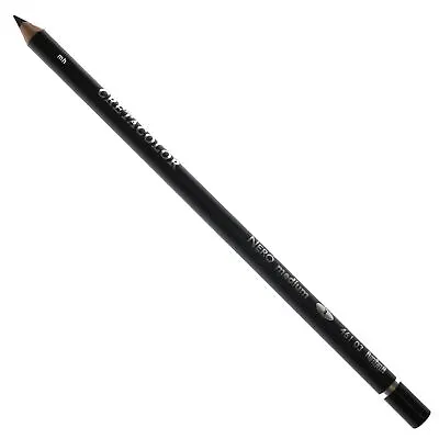 Creatacolor Nero Artists Drawing Pencil Soft Medium Hard Pack Black Oil Based • £11.03