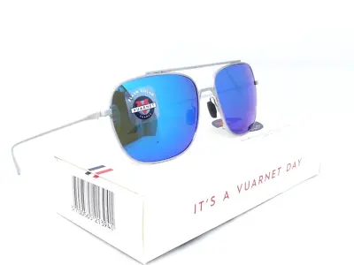 Vuarnet Sunglasses Vl 1612  0002 1126  Titanium Swing Pure Grey Blue Flash • $151.30