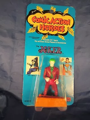 Joker Comic Action Hero Mego 1975 Mint On C9 Card Bright And Sharp • $275