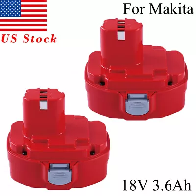 NEW For Makita 18 Volt PA18 3.6Ah Ni-Mh Battery 1834 1823 1833 1835 1822 1820 US • $18