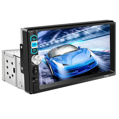 7in Car Stereo Touch Screen Radio Bluetooth FM Single Din Player Mirror Link USB • $69.20