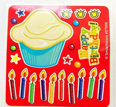 20 Cupcake Make Your Own Stickers Party Favors Birthday Teacher Supply • $3.15