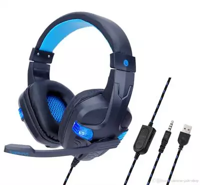 $34.95 • Buy Gaming Headset With Mic For Ps4 Xbox Nintendo Switch PC Fornite Game Live 2020
