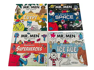 Mr Men BOOKS Collection-4 Book-Mr Men Collection LARGE BOOKS  FREE P&P FREE GIFT • £12.90