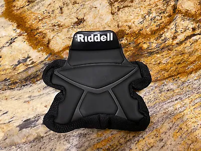 Riddell Speed Flex Football Helmet Black OUT Front Bumper Cover Adult Medium Sm • $39.95