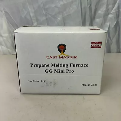 GG MINI PRO PROPANE KILN FURNACE SMELTING KIT 5oz GOLD SILVER COPPER METAL SCRAP • $109.99