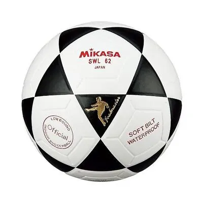 Mikasa SWL62 Series Futsal Soccer Ball Low Bounce 62cm Black • $46.65