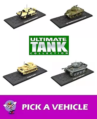 Atlas Ultimate Tank Collection ~ DIECAST TANKS ~ 1:72 Scale LOADS TO CHOOSE FROM • £9.99