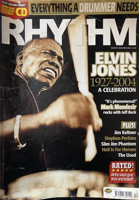 £0.99 • Buy RHYTHM Magazine (UK) No 105 (December 2004) Elvin Jones Tribute, Ian Matthews