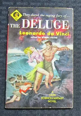 1955 THE DELUGE Da Vinci 1st Lion #233 Paperback VG 4.0 / Fisherman Collection • $15.25