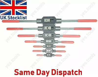 Tap Wrench High Quality Holder For Use With HSS Hand Taps Sets From M1 - M33 • £7.49