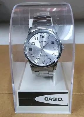 Casio MTP-V001D-7BUDF Original Men's Watch Stainless Steel Silver Dial WatchMEW1 • £29.99