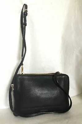 OROTON Black Leather Cross Body/Shoulder Bag / Handbag • $129