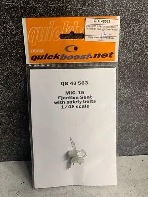 1/48 QuickBoost - 48563 MiG-15 Ejection Seat With Safety Belts - Ships From USA • $13