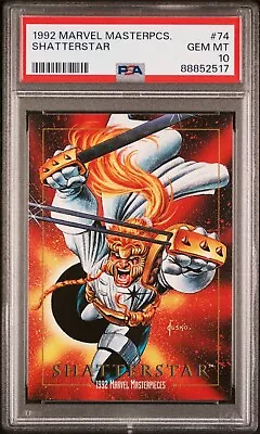 1992 Marvel Masterpieces #74 Shatterstar PSA 10 • $90