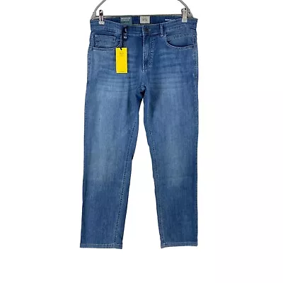 Camel Active HOUSTON Mens Blue Stretch Regular Straight Fit Jeans W34 L30 • £24.99
