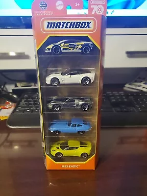 Matchbox MBX Exotic 5 Pack! - New - Unopened - • $5