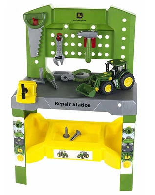 $124.99 • Buy John Deere 75pc Tool Workshop Repair Station W/ Tractor Toy/Game/Fun Kids