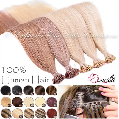 I Tip Stick Pre-bonded Keratin 100% Remy Human Hair Extensions 200 Strands THICK • $28.15