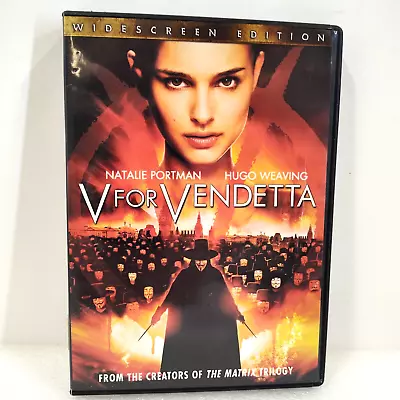 V For Vendetta (DVD 2005 Widescreen) • $5.99