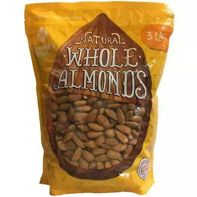 Member'S Mark Natural Whole Almonds (3 Lbs.) FREE SHIPPING • $14.64