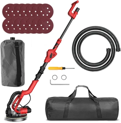 $156.56 • Buy Drywall Sander, 710W Electric Drywall Sander With Vacuum, 6 Variable Speeds 1000