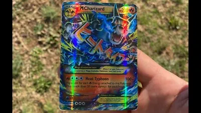 MINT 2016 MEGA M CHARIZARD EX 12/83 HOLO XY GENERATIONS Pokémon Card MINT GEM • $100