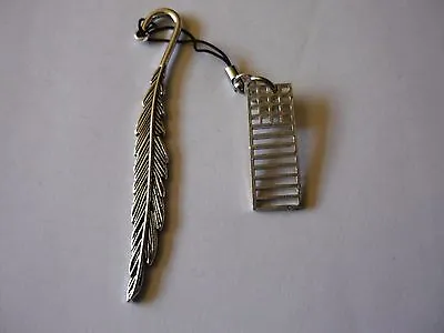 W19 Mackintosh Chair Back Made From Fine English Pewter On A FEATHER Bookmark • £7.95