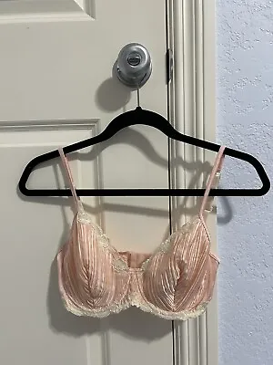 Vintage 90s Pink Pleated La Perla Bra • $150