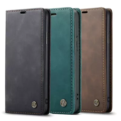 Wallet Leather Flip Case Cover For IPhone 14 13 11 Pro Max XR 8 7 6 Plus SE 2 3 • $11.99