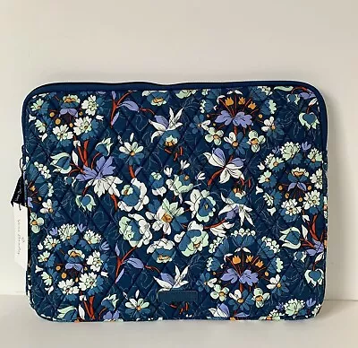 NWT Vera Bradley Padded Laptop Sleeve FLORAL BURSTS • $19.95