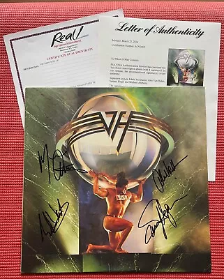 PSA LOA & EPPERSON Certified Signed VAN HALEN By All 4 Autographed  5150  Album • $4995