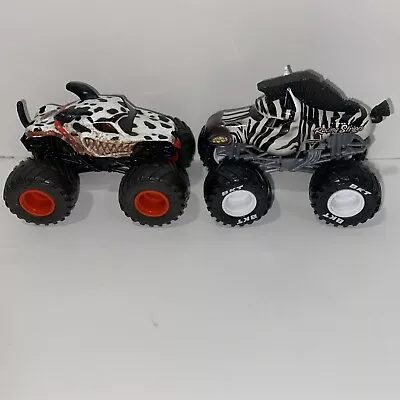 Spin Master Monster Jam Monster Truck Lot Of 2 Mutt Dalmatian And Racing Stripes • $14.99