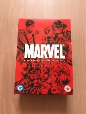 £4.99 • Buy Marvel Animated Box Set Complete 4 Film DVD Boxset Avengers Iron Man Doc Strange