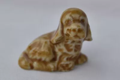 Wade Whimsies Series 2 Puppy Cocker Spaniel Red Rose Tea Made In England • $11.99