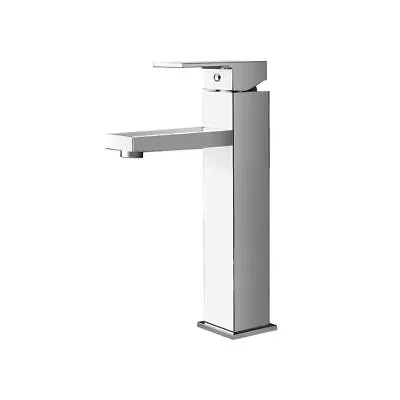 Cefito Bathroom Basin Mixer Tap Laundry Faucet Sink Swivel Silver • $69.95