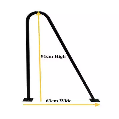 £37.85 • Buy Loft Safety Grab Rail Attic Balance Rail Loft Ladder In Black