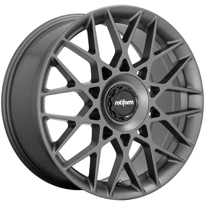 $367 • Buy Rotiform R166 BLQ-C 19x8.5 5x112 +35mm Gunmetal Wheel Rim 19  Inch