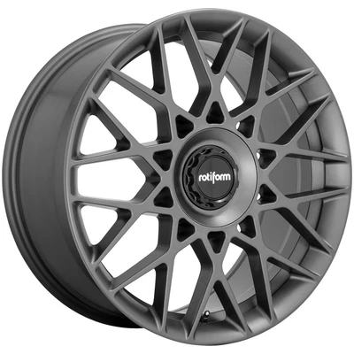 $367 • Buy Rotiform R166 BLQ-C 19x8.5 5x112 +35mm Gunmetal Wheel Rim 19  Inch