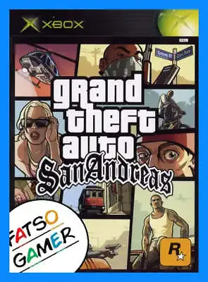 Grand Theft Auto San Andreas Xbox • $16.95
