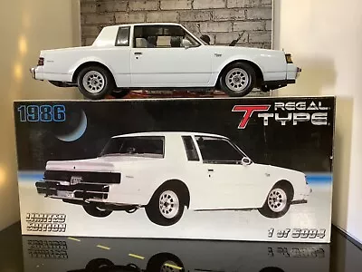 1:18 GMP 1986 Buick Grand National White On Gray MA# 489 • $149.99