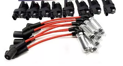 8Pack  Ignition Coils W/ Spark Wire For G/M Chevy Silverado 1500 5.3L UF413 NEW • $199.99