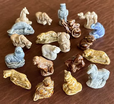 VTG WADE Bone China Porcelain Miniature Animal Figurines LOT Of  20 England RARE • $14.99