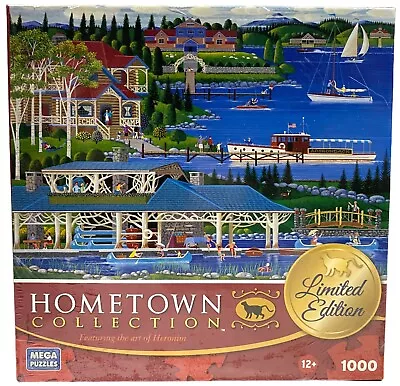 Heronim: Adirondacks Mega Puzzles Hometown Collection 1000 Limited Edition NEW • $19.95