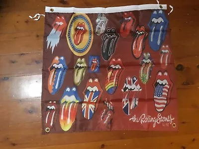 Rolling Stones Mick Jagger Keith Richard Mancave Bar Flag Banner Poster Man Cave • $33